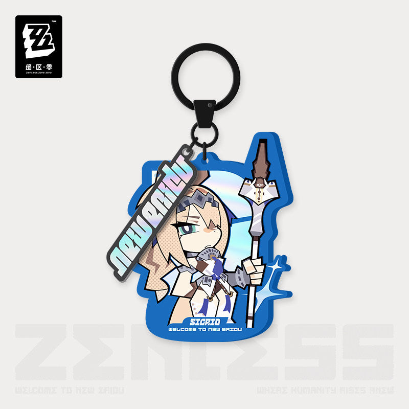 【予約受付中】ゼンレスゾーンゼロ　エリー都シリーズ　ミニキャラキーホルダー　シグリッド