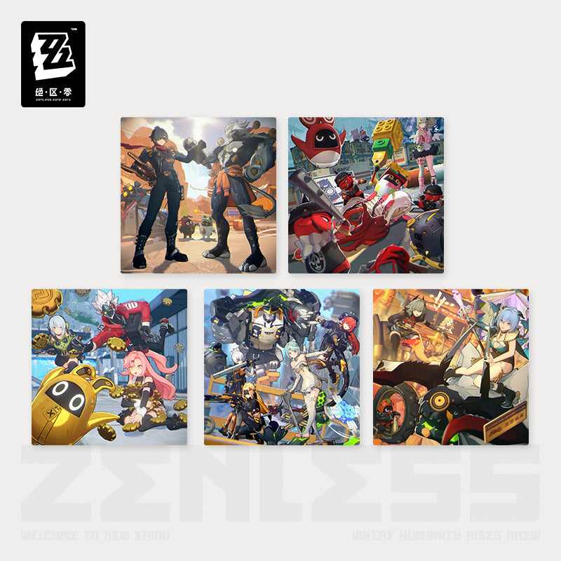 【予約受付中】ゼンレスゾーンゼロ　エリー都留影シリーズ　 コレクションカードセット 第四弾 B ver.(5枚入り)