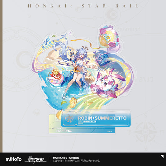 【予約受付中】崩壊：スターレイル　立ち絵シリーズ　アクリルスタンド　ロビン・夏空の歌
