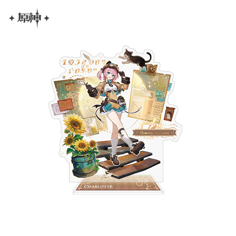 【予約受付中】原神　テイワットスタイルシリーズ　アクリルスタンド　シャルロット