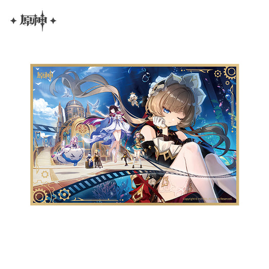 【予約受付中】原神　テーマシリーズ　PET色紙　「帰夏！映影？千霊祭！」　サンドローネ