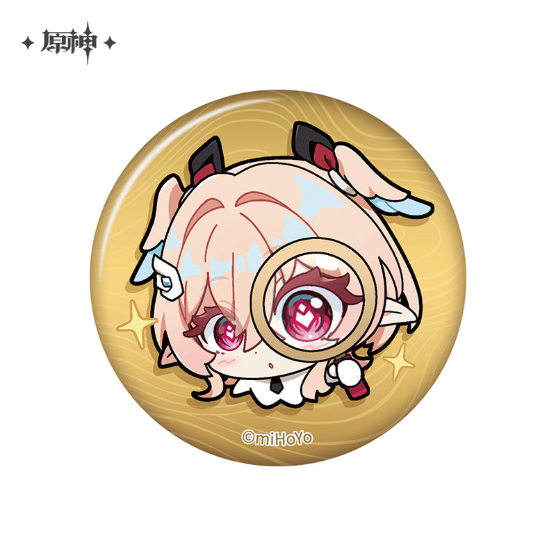 【予約受付中】原神　デフォルメスタンプシリーズ　缶バッジ　リンネア