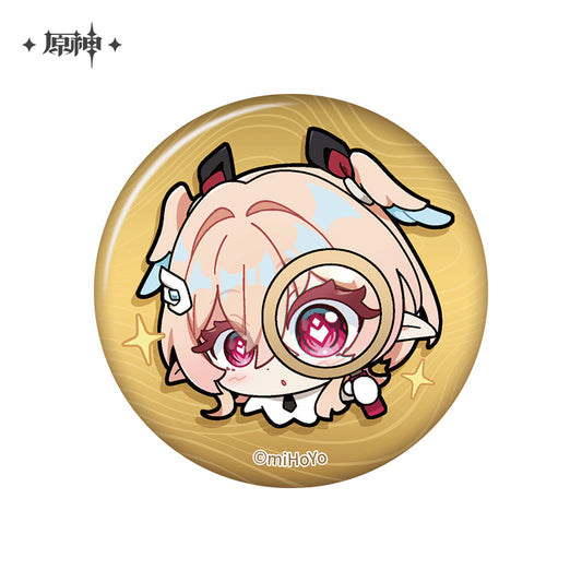 【予約受付中】原神　デフォルメスタンプシリーズ　缶バッジ　リンネア