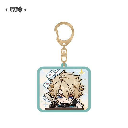 【予約受付中】原神　デフォルメスタンプシリーズ　アクリルストラップ　ファルカ