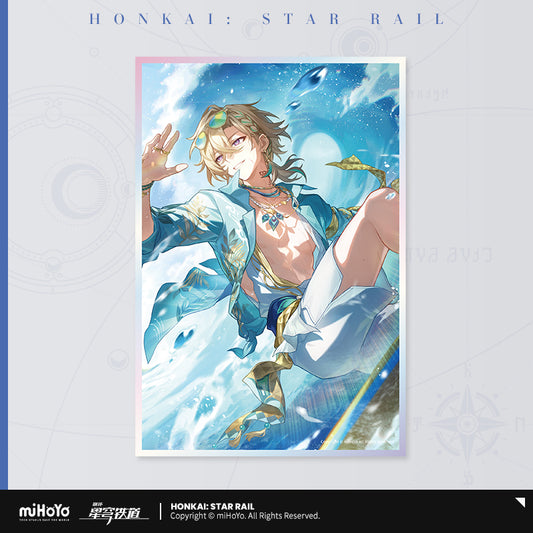 【予約受付中】崩壊：スターレイル　光円錐シリーズ　アクリル色紙　波しぶきが躍る夏へ