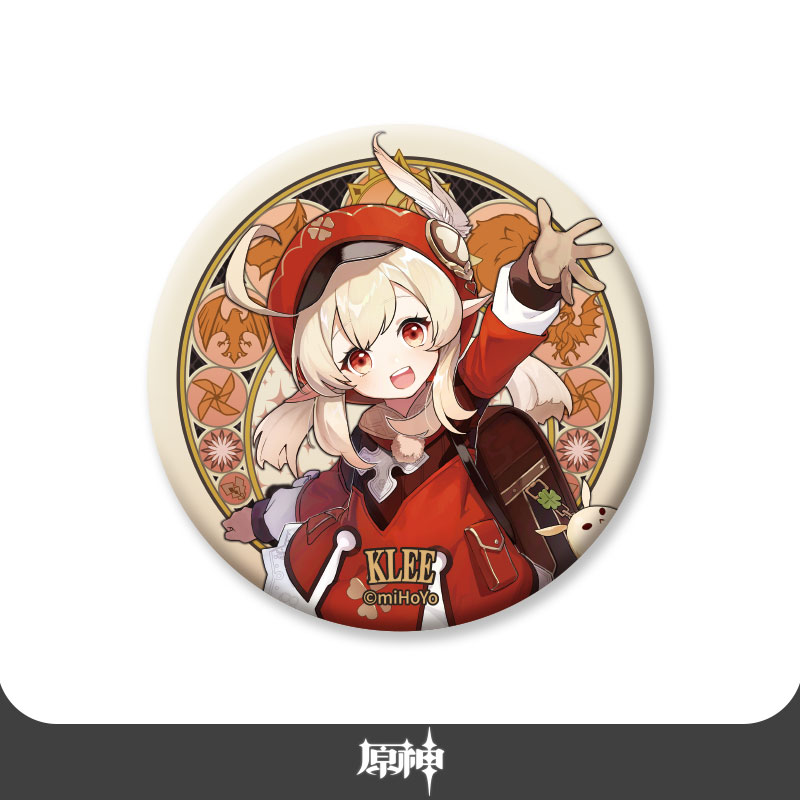 原神　モンド城シリーズ　キャラ缶バッジ　クレー