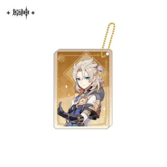 原神　キャラアクリルストラップ　アルベド