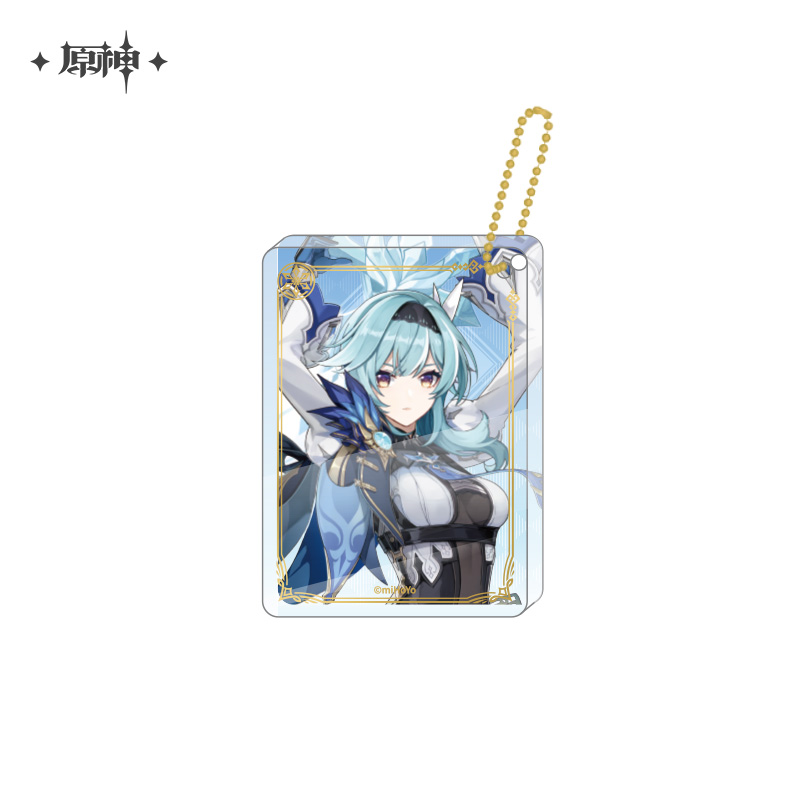 原神　キャラアクリルストラップ　エウルア