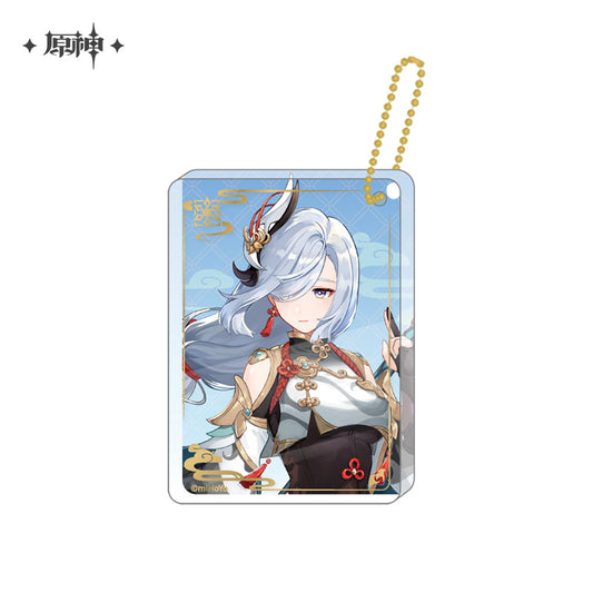 原神　キャラアクリルストラップ　申鶴
