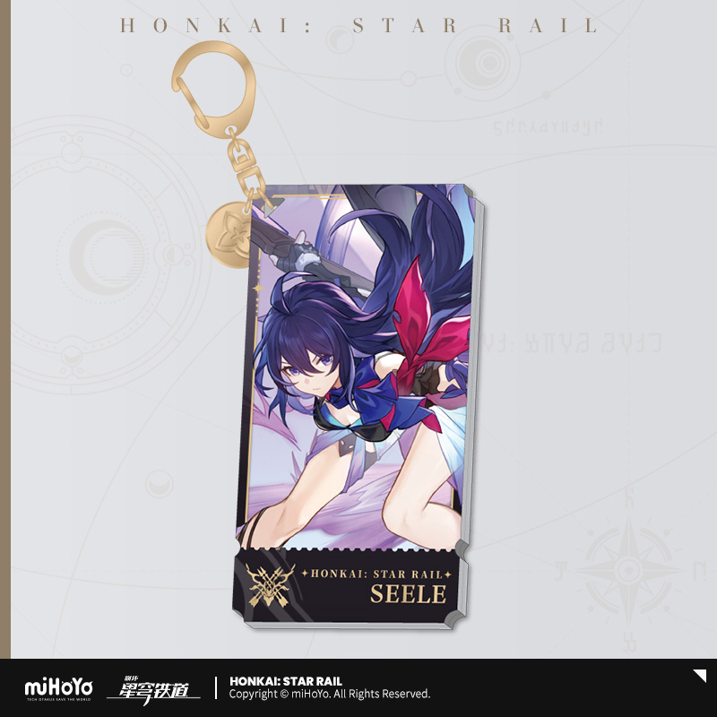 崩壊：スターレイル　立絵シリーズ　アクリルストラップ　巡狩運命　ゼーレ