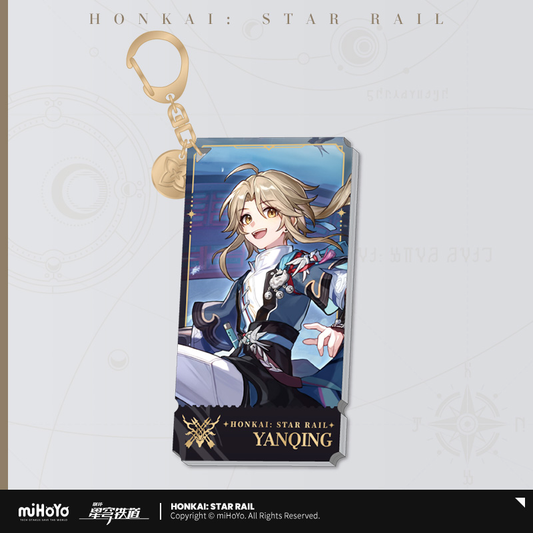 崩壊：スターレイル　立絵シリーズ　アクリルストラップ　巡狩運命　彦卿
