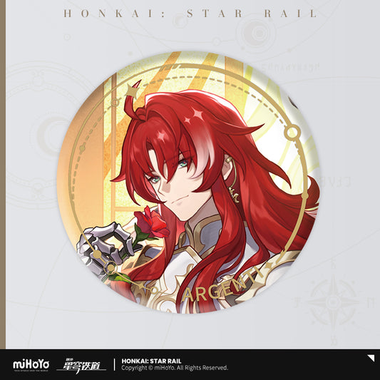 崩壊：スターレイル　立絵シリーズ　缶バッジ　知恵運命　アルジェンティ