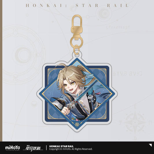 崩壊：スターレイル　星間旅行シリーズ　アクリルストラップ　彦卿