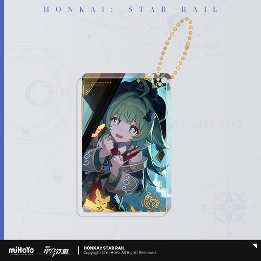 崩壊：スターレイル　光円錐シリーズ　厚めアクリルストラップ　驚魂の夜