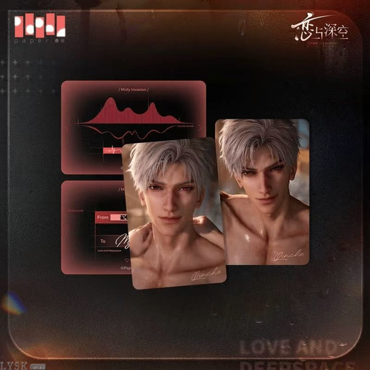 恋と深空　半透明な占有シリーズ　フォトカードセット　シン