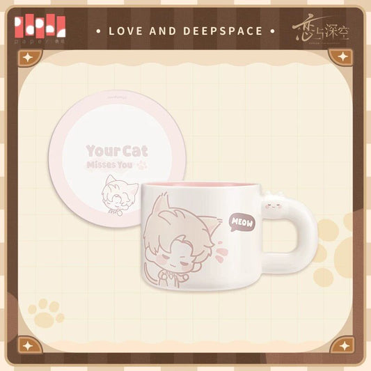 恋と深空　にゃんこシリーズ　マグカップ　シン
