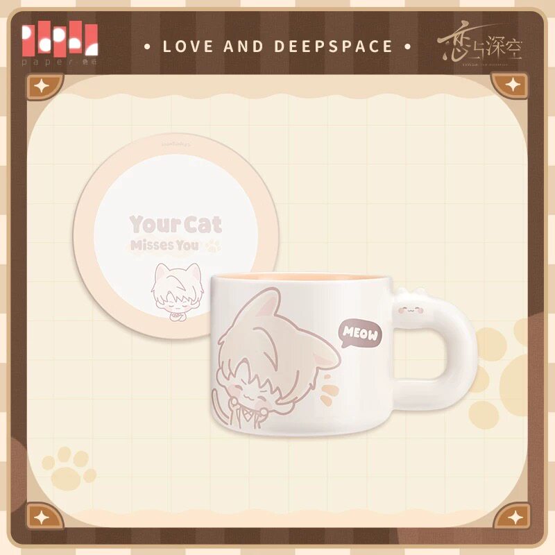 恋と深空　にゃんこシリーズ　マグカップ　マヒル