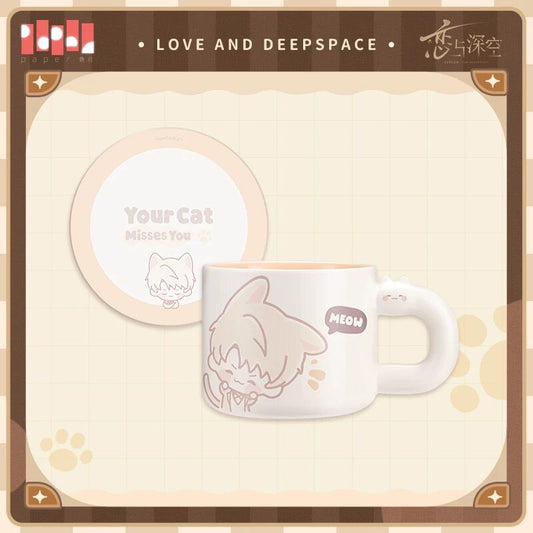 恋と深空　にゃんこシリーズ　マグカップ　マヒル