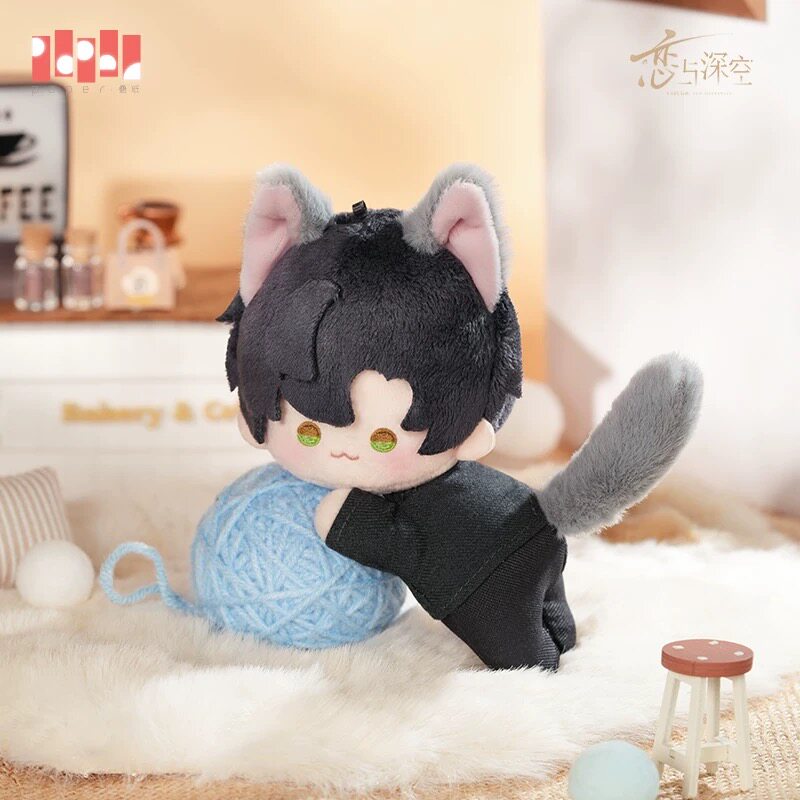 恋と深空　にゃんこシリーズ　マグネット付きぬいぐるみ　レイ