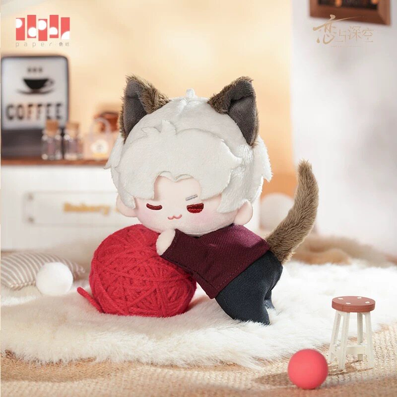 恋と深空　にゃんこシリーズ　マグネット付きぬいぐるみ　シン