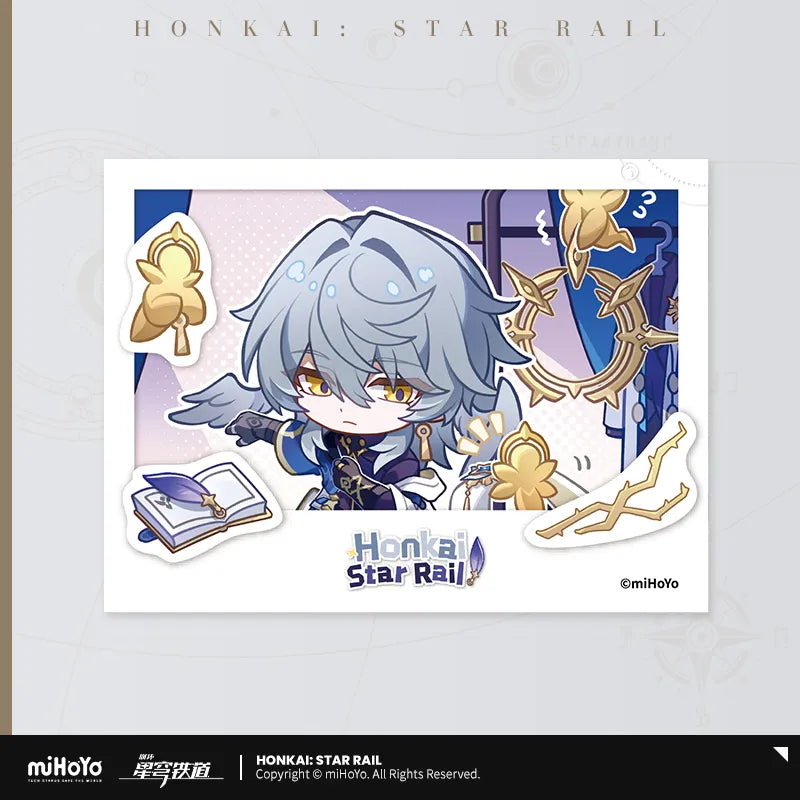 【予約受付中】崩壊：スターレイル　パムの記念簿シリーズ　トレーディングフィルム型カード第四弾
