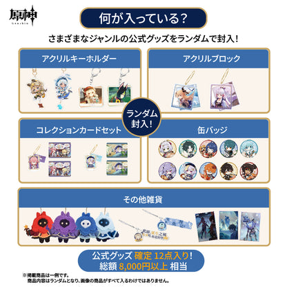 【予約受付中】原神　グッズ福袋B　12点セット