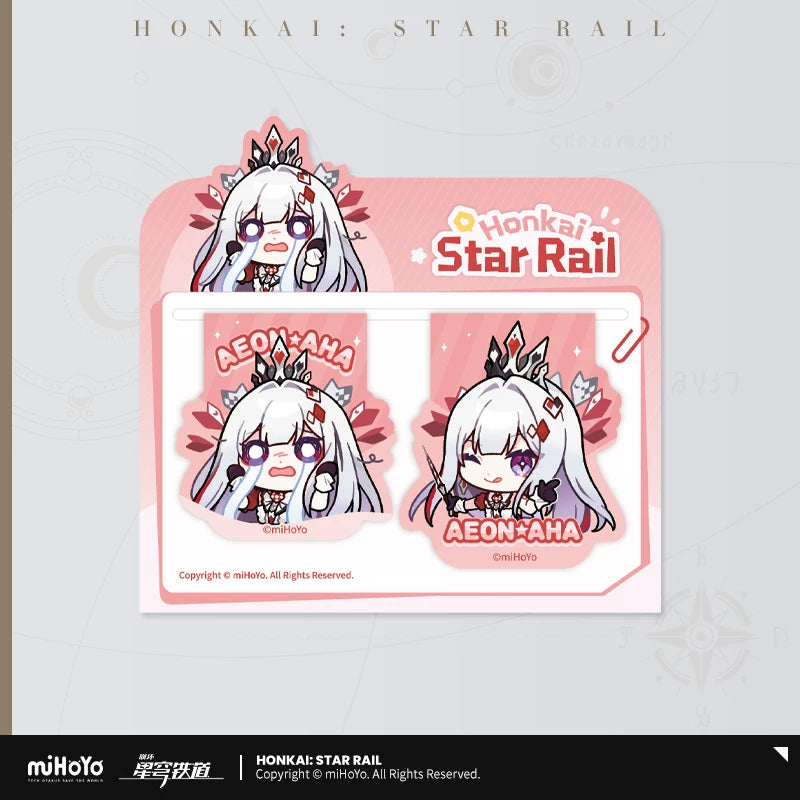 【予約受付中】崩壊：スターレイル　パムの展覧室シリーズ　ブックマークセット　星神アッハ