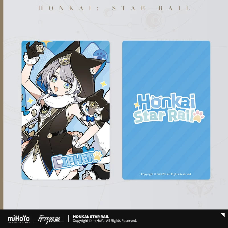 【予約受付中】崩壊：スターレイル　ちびネコシリーズ　コレクションカード　サフェル