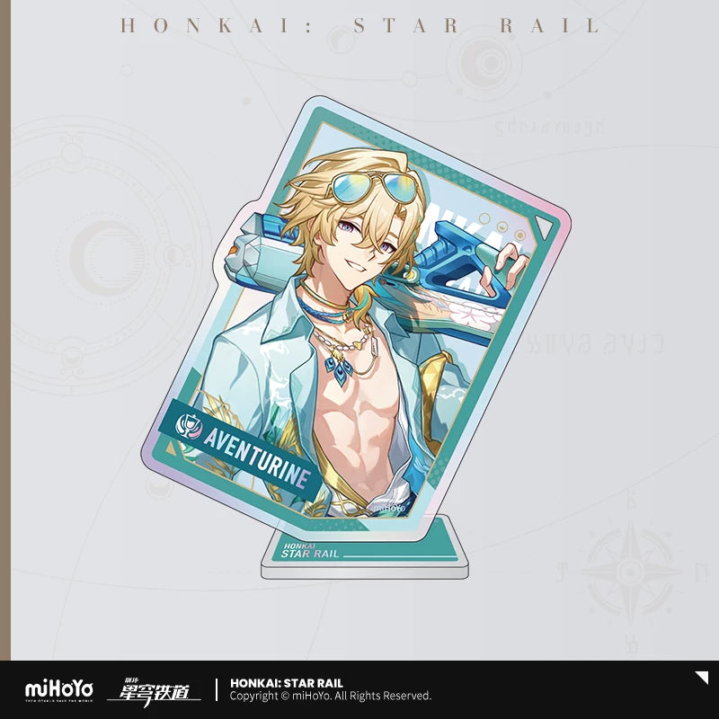 【予約受付中】崩壊：スターレイル　星間旅行シリーズ　アクリルスタンドキーホルダー　アベンチュリン・波と戯れる夏