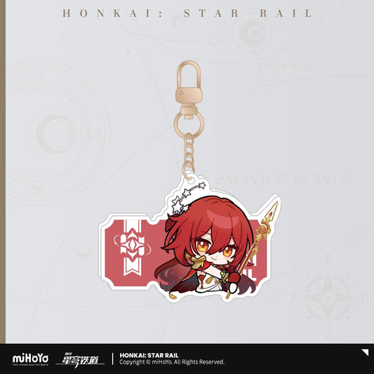 【予約受付中】崩壊：スターレイル　パムの展覧室シリーズ　アクリルストラップ　姫子・旅立ち