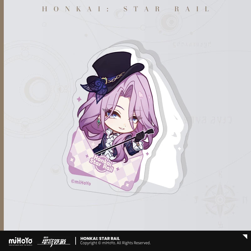 【予約受付中】崩壊：スターレイル　ナナシビトの勲章シリーズ　アクリルクリップ　ジェイド