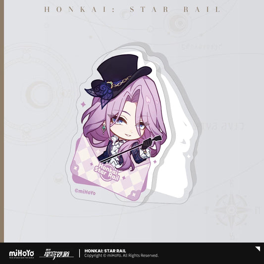 【予約受付中】崩壊：スターレイル　ナナシビトの勲章シリーズ　アクリルクリップ　ジェイド