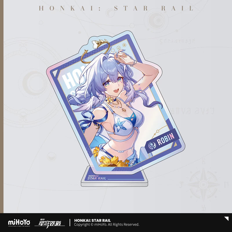 【予約受付中】崩壊：スターレイル　星間旅行シリーズ　アクリルスタンドキーホルダー　ロビン・夏空の歌