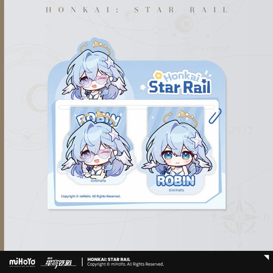 【予約受付中】崩壊：スターレイル　パムの展覧室シリーズ　ブックマークセット　ロビン・夏空の歌