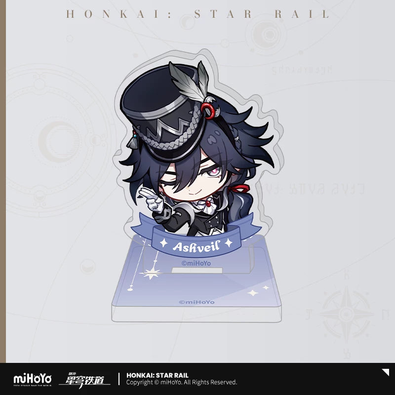 【予約受付中】崩壊：スターレイル　ナナシビトの勲章シリーズ　アクリルスタンプ　不死途