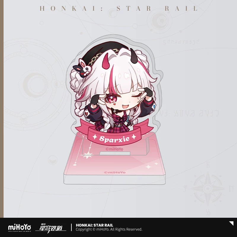 【予約受付中】崩壊：スターレイル　ナナシビトの勲章シリーズ　アクリルスタンプ　火花