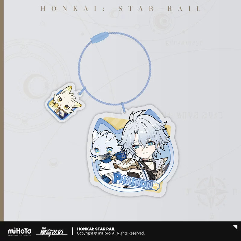 【予約受付中】崩壊：スターレイル　ちびネコシリーズ　アクリルキーホルダー　ファイノン