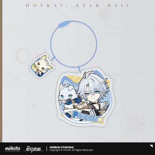 【予約受付中】崩壊：スターレイル　ちびネコシリーズ　アクリルキーホルダー　ファイノン