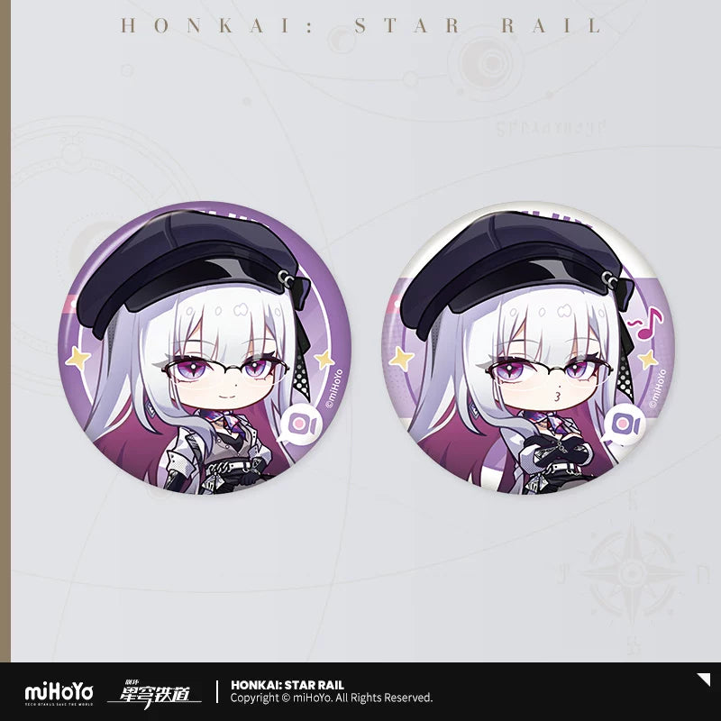【予約受付中】崩壊：スターレイル　ミスターフク郎の応接室シリーズ　缶バッジセット　虚照