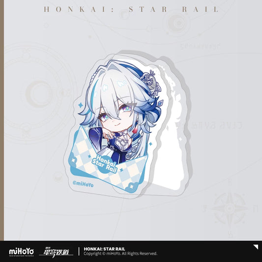 【予約受付中】崩壊：スターレイル　ナナシビトの勲章シリーズ　アクリルクリップ　爻光