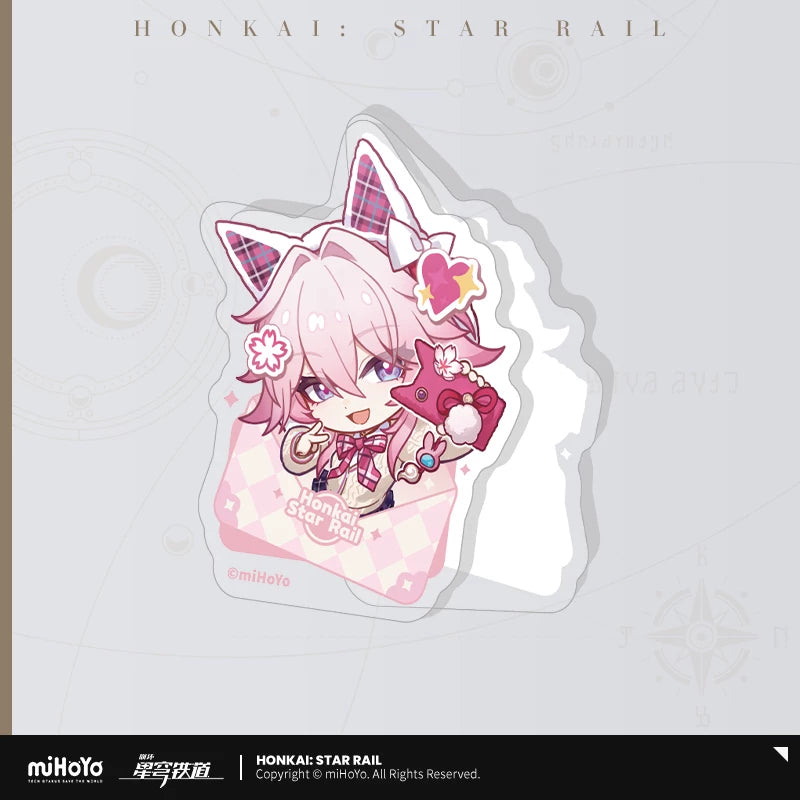 【予約受付中】崩壊：スターレイル　ナナシビトの勲章シリーズ　アクリルクリップ　緋英
