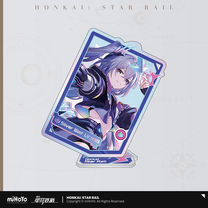 【予約受付中】崩壊：スターレイル　星間旅行シリーズ　アクリルスタンドキーホルダー　銀狼LV.999