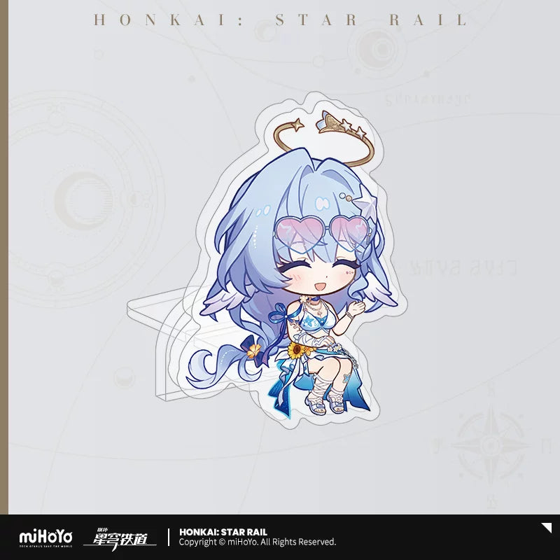 【予約受付中】崩壊：スターレイル　ミスターフク郎の応接室シリーズ　アクリルスタンド　ロビン・夏空の歌