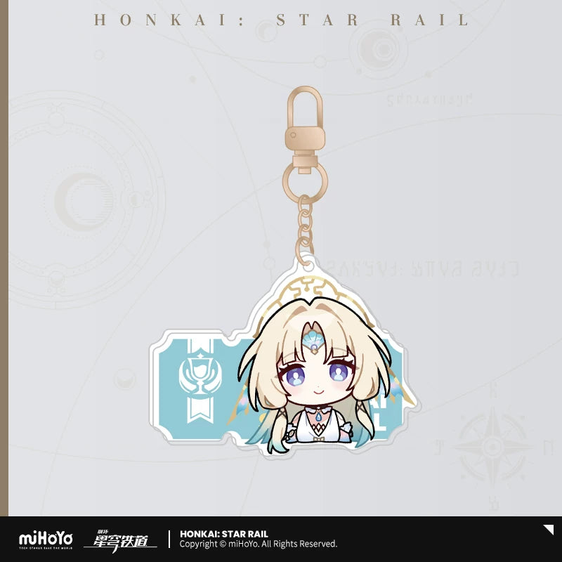 【予約受付中】崩壊：スターレイル　パムの展覧室シリーズ　アクリルストラップ　パール