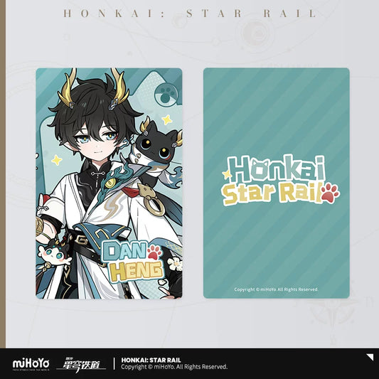 【予約受付中】崩壊：スターレイル　ちびネコシリーズ　コレクションカード　丹恒・騰荒