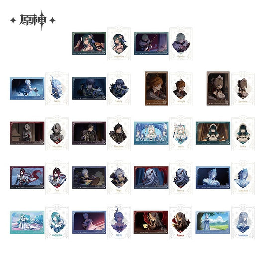 【予約受付中】原神　「吹雪」シリーズ　トレーディングコレクションPETカード