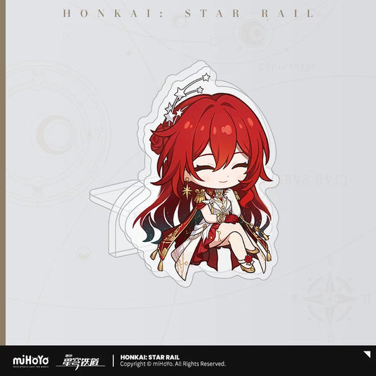 【予約受付中】崩壊：スターレイル　ミスターフク郎の応接室シリーズ　アクリルスタンド　姫子・旅立ち