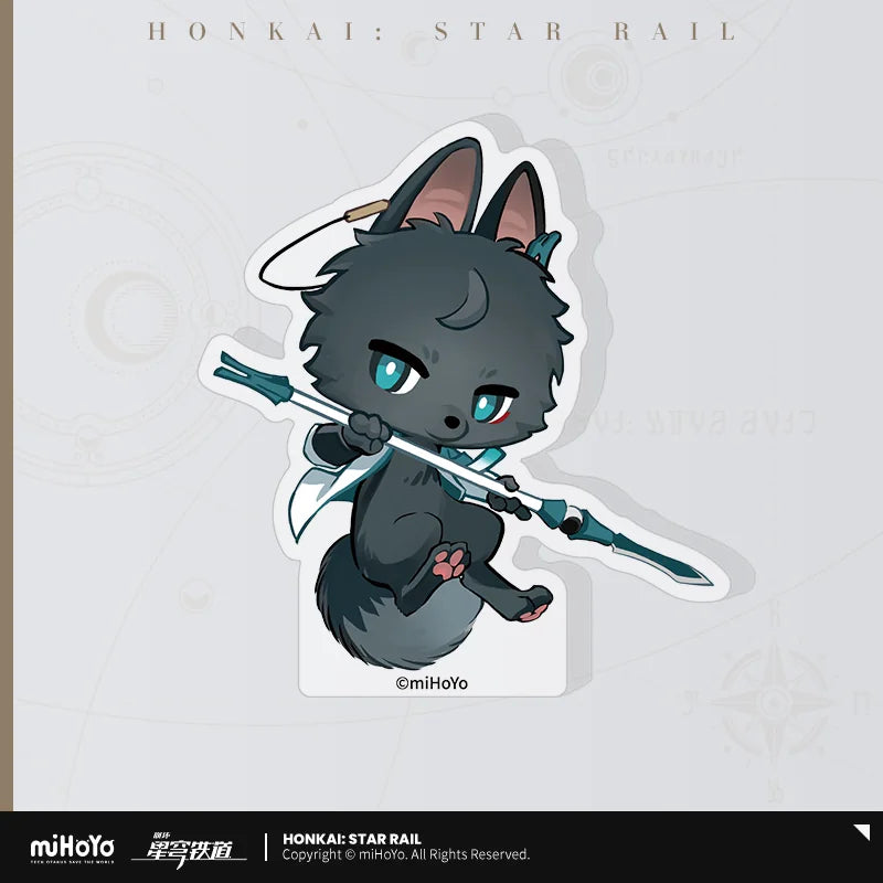 【予約受付中】崩壊：スターレイル　青天航路もふもふ号シリーズ　ミニアクリルスタンド