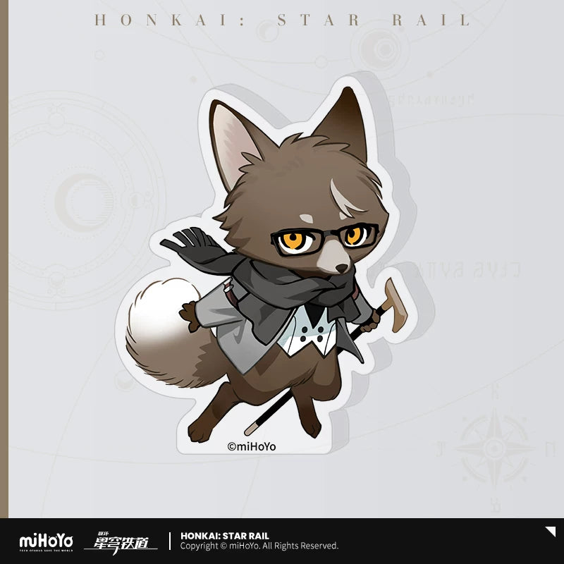 【予約受付中】崩壊：スターレイル　青天航路もふもふ号シリーズ　ミニアクリルスタンド