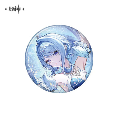 【予約受付中】原神　神に愛されぬ雪国シリーズ　缶バッジ　オデット